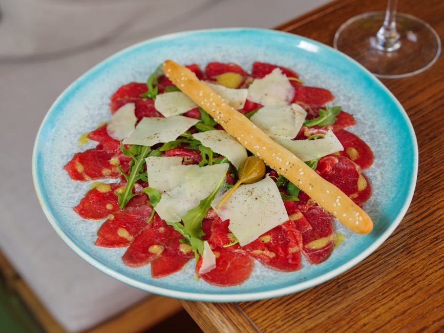 Carpaccio di manzo