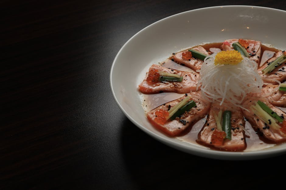 Laks sashimi (5 stk)