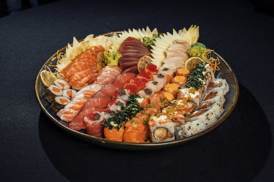 Assortert sashimi (10 stk)