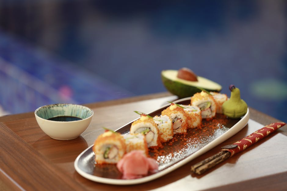 Avokado maki (6 stk)