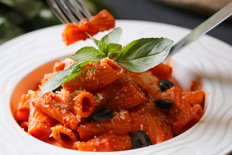 Rigatoni all'arrabbiata