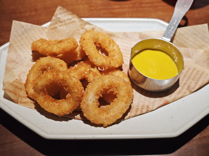 Onion rings (6 stk)