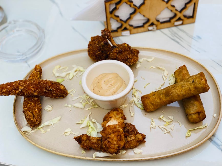 Crispy chicken strips (5 stk)