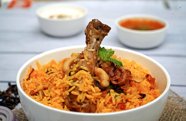 Chicken biryani