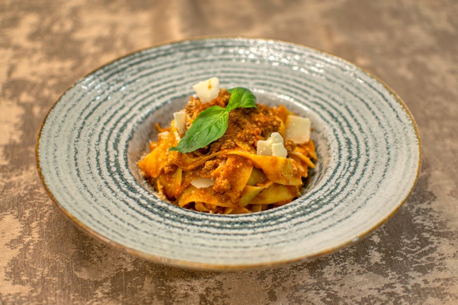 Pappardelle al ragù