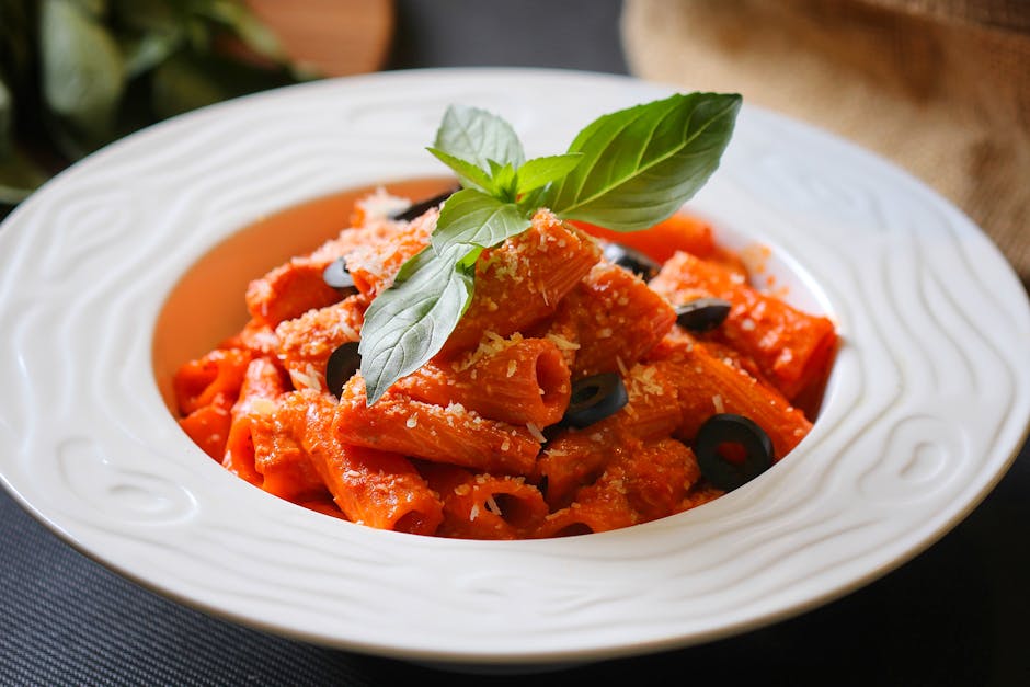 Rigatoni all'arrabbiata