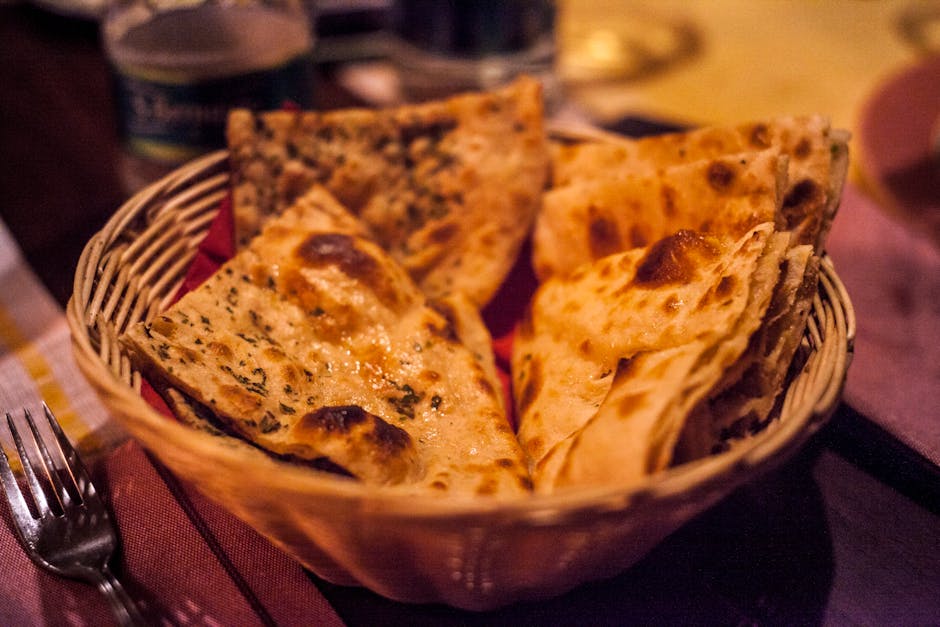Garlic naan