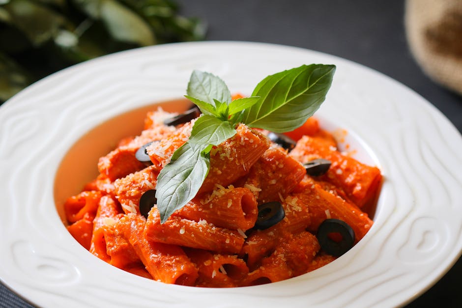 Rigatoni all'arrabbiata